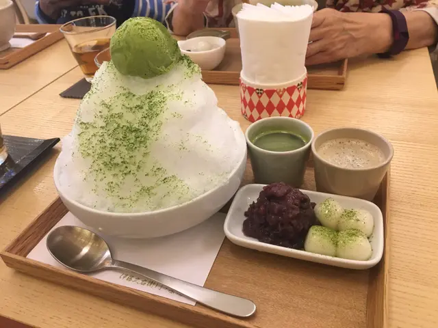 冰淇淋雙醬宇治金時