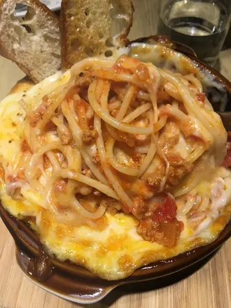 超牽拖起司肉醬麵