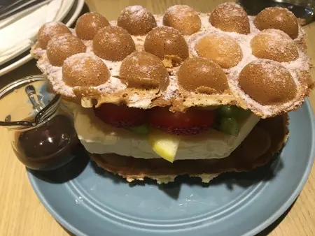 雞蛋仔冰淇淋三明治