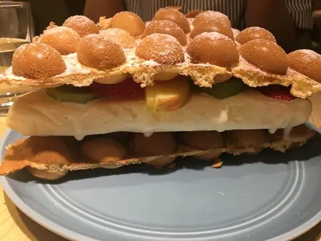 雞蛋仔冰淇淋三明治