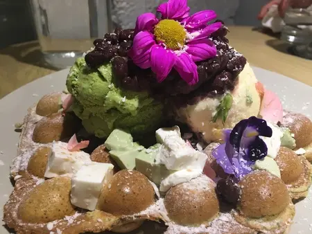 抹茶花園雞蛋仔
