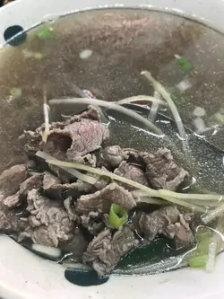 牛肉片湯