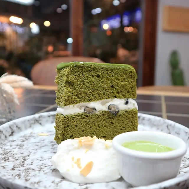 丸久小山園抹茶戚風 