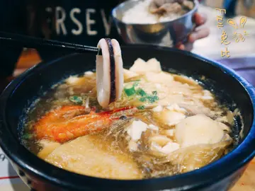海鮮豆腐湯鍋飯