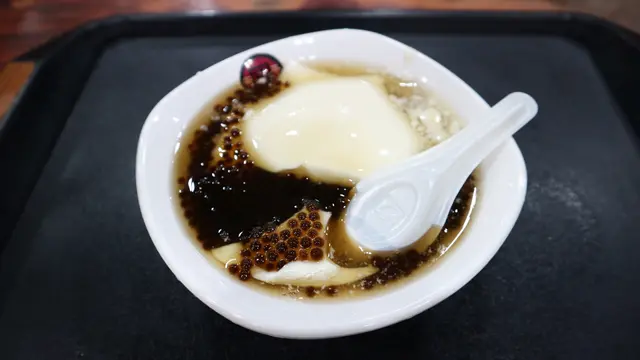 傳統白豆花+粉圓