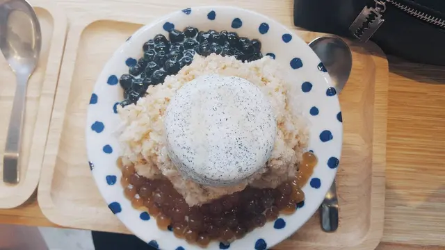 珍珠牛奶冰