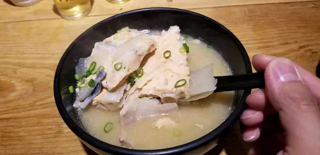 魚骨味噌湯