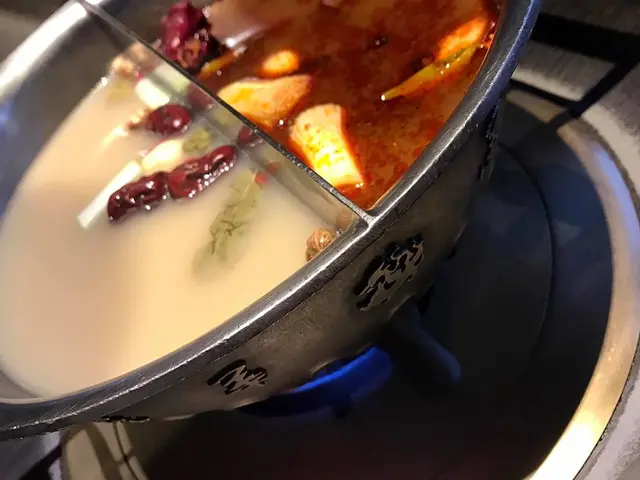 鴛鴦鍋:御膳麻辣鍋併老火鍋