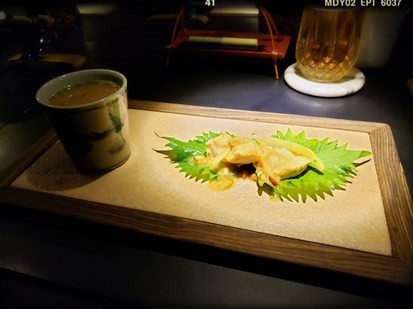 日本瑤柱、金華火腿、雞煲湯