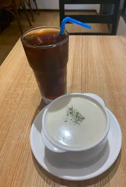  主廚濃湯+ 有一家冰紅茶$80