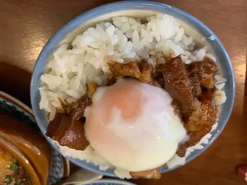 醬冬瓜魯肉飯+半熟玉子