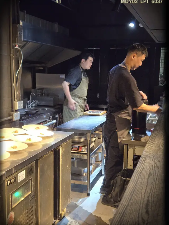 歐巴主廚及助手